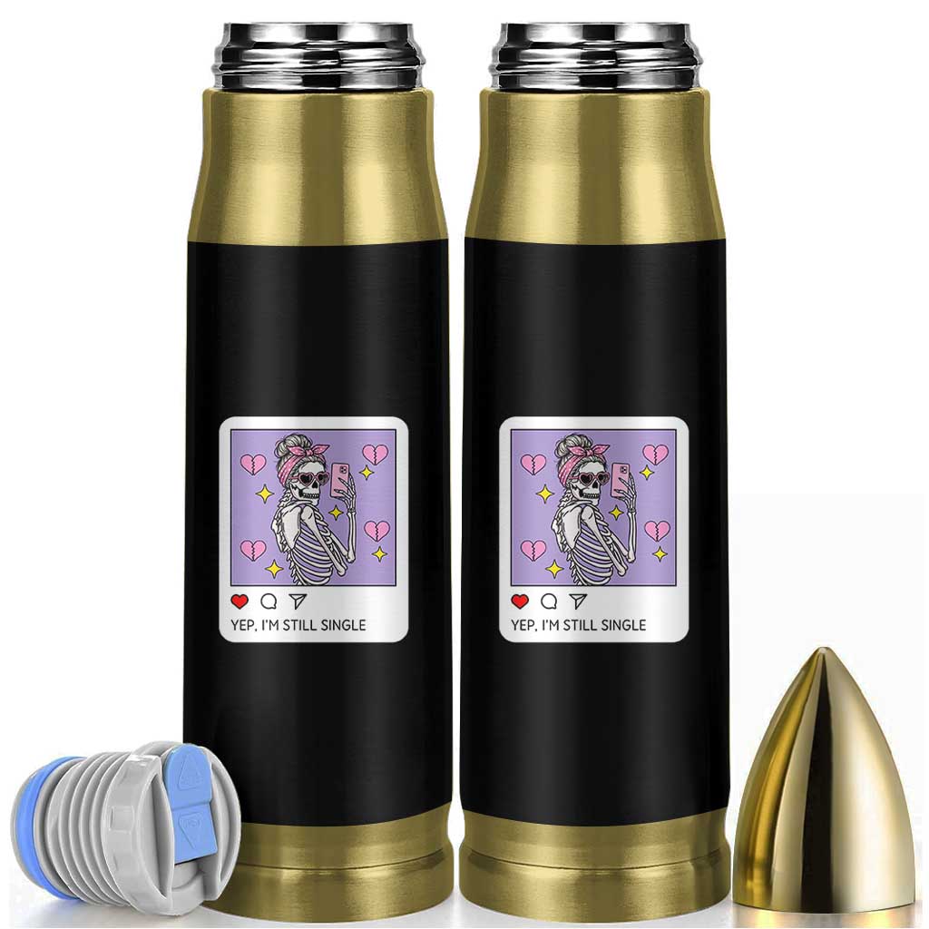 Anti Valentine Bullet Tumbler Funny Skeleton Selfie Meme - Wonder Print Shop