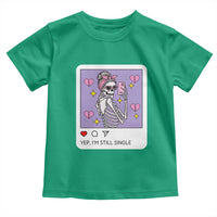 Anti Valentine Toddler T Shirt Funny Skeleton Selfie Meme - Wonder Print Shop