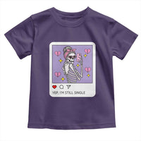 Anti Valentine Toddler T Shirt Funny Skeleton Selfie Meme - Wonder Print Shop