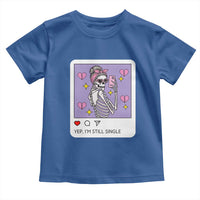 Anti Valentine Toddler T Shirt Funny Skeleton Selfie Meme - Wonder Print Shop