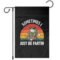 Funny Frog Meme Garden Flag Sometimes I Just Be Fartin - Wonder Print Shop