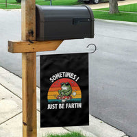 Funny Frog Meme Garden Flag Sometimes I Just Be Fartin - Wonder Print Shop