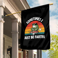 Funny Frog Meme Garden Flag Sometimes I Just Be Fartin - Wonder Print Shop
