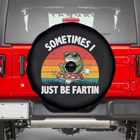 Funny Frog Meme Spare Tire Cover Sometimes I Just Be Fartin - Wonder Print Shop