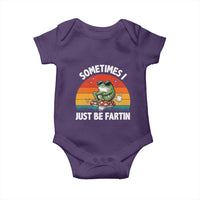 Funny Frog Meme Baby Onesie Sometimes I Just Be Fartin - Wonder Print Shop