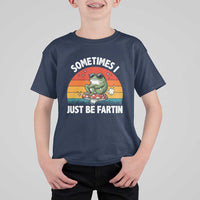 Funny Frog Meme T Shirt For Kid Sometimes I Just Be Fartin - Wonder Print Shop