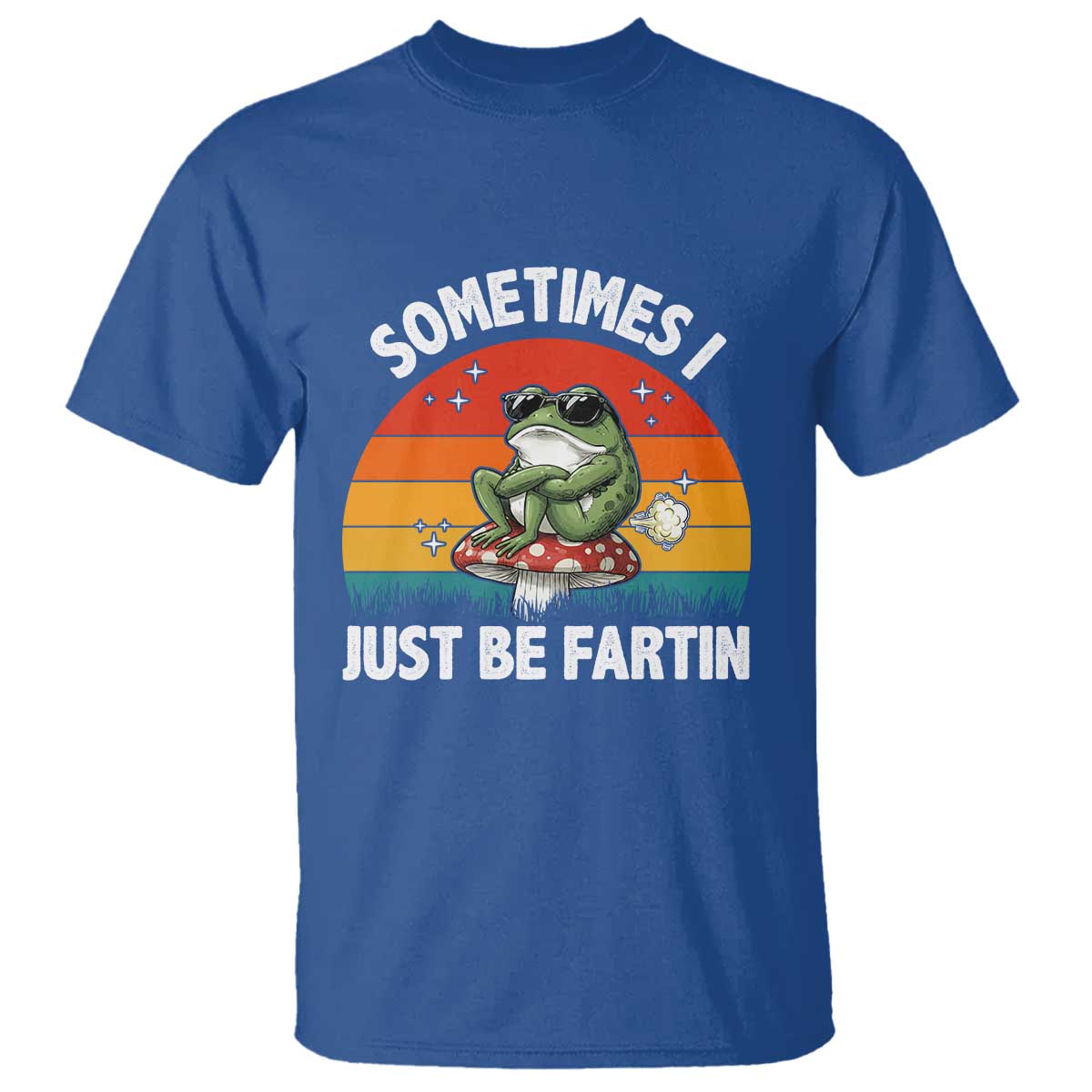 Funny Frog Meme T Shirt Sometimes I Just Be Fartin - Wonder Print Shop