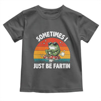 Funny Frog Meme Toddler T Shirt Sometimes I Just Be Fartin - Wonder Print Shop