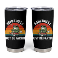 Funny Frog Meme Tumbler Cup Sometimes I Just Be Fartin - Wonder Print Shop