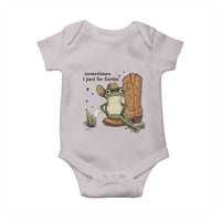 Funny Cowboy Frog Baby Onesie Sometimes I Just Be Fartin - Wonder Print Shop