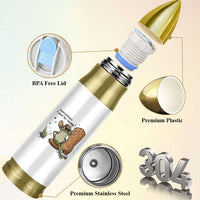 Funny Cowboy Frog Bullet Tumbler Sometimes I Just Be Fartin - Wonder Print Shop