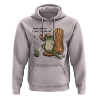 Funny Cowboy Frog Hoodie Sometimes I Just Be Fartin - Wonder Print Shop