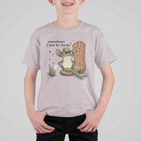 Funny Cowboy Frog T Shirt For Kid Sometimes I Just Be Fartin - Wonder Print Shop