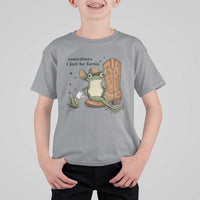 Funny Cowboy Frog T Shirt For Kid Sometimes I Just Be Fartin - Wonder Print Shop
