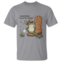 Funny Cowboy Frog T Shirt Sometimes I Just Be Fartin - Wonder Print Shop