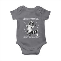 Sometimes I Just Be Fartin Baby Onesie Funny Raccoon Meme - Wonder Print Shop