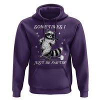 Sometimes I Just Be Fartin Hoodie Funny Raccoon Meme - Wonder Print Shop