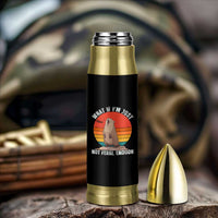 Funny Groundhog Meme Bullet Tumbler What If I Am Just Not Feral Enough - Wonder Print Shop