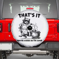 Funny Raccoon Meme Spare Tire Cover That Is It You Are Going In The Soup - Wonder Print Shop