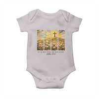 He Is Not Here He Is Risen Baby Onesie Christian Easter Bible Verse