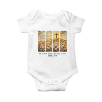 He Is Not Here He Is Risen Baby Onesie Christian Easter Bible Verse