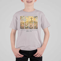 He Is Not Here He Is Risen T Shirt For Kid Christian Easter Bible Verse