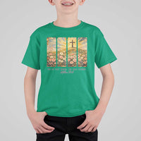 He Is Not Here He Is Risen T Shirt For Kid Christian Easter Bible Verse