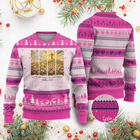 He Is Not Here He Is Risen Ugly Christmas Sweater Christian Easter Bible Verse