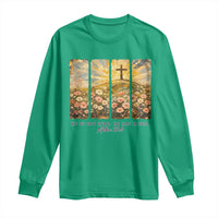 He Is Not Here He Is Risen Long Sleeve Shirt Christian Easter Bible Verse