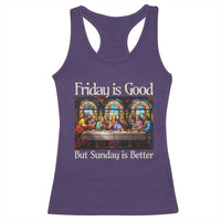 Christian Easter Racerback Tank Top Friday is Good Sunday is Better