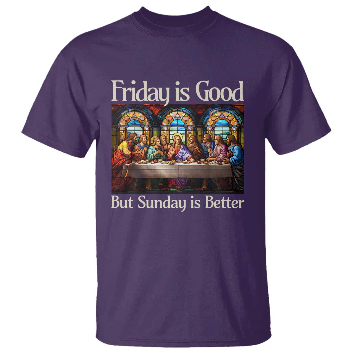 Christian Easter T Shirt Friday is Good Sunday is Better