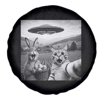 Funny Easter Spare Tire Cover Christian Cat Selfie Bunny Meme