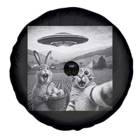 Funny Easter Spare Tire Cover Christian Cat Selfie Bunny Meme