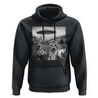Funny Easter Hoodie Christian Cat Selfie Bunny Meme