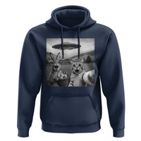 Funny Easter Hoodie Christian Cat Selfie Bunny Meme
