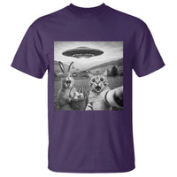 Funny Easter T Shirt Christian Cat Selfie Bunny Meme