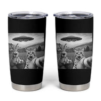 Funny Easter Tumbler Cup Christian Cat Selfie Bunny Meme