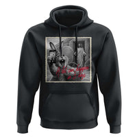Funny Easter Jesus Hoodie Christian Jesus Come Back Bunny Selfie