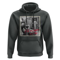 Funny Easter Jesus Hoodie Christian Jesus Come Back Bunny Selfie