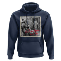 Funny Easter Jesus Hoodie Christian Jesus Come Back Bunny Selfie