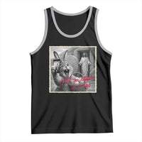 Funny Easter Jesus Tank Top Christian Jesus Come Back Bunny Selfie