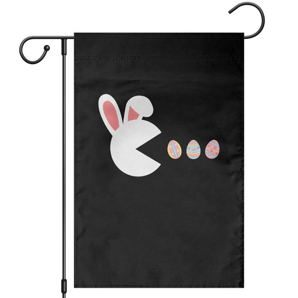 Funny Easter Garden Flag Bunny Gamer Egg Hunter