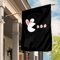 Funny Easter Garden Flag Bunny Gamer Egg Hunter