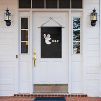 Funny Easter Garden Flag Bunny Gamer Egg Hunter