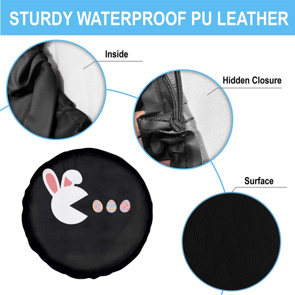 Funny Easter Spare Tire Cover Bunny Gamer Egg Hunter