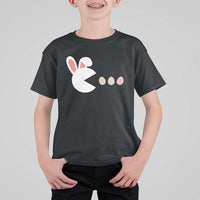 Funny Easter T Shirt For Kid Bunny Gamer Egg Hunter