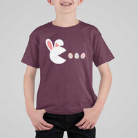 Funny Easter T Shirt For Kid Bunny Gamer Egg Hunter