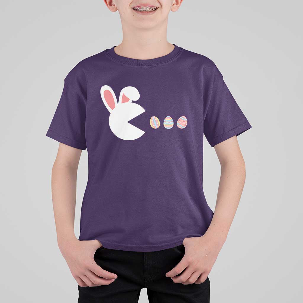 Funny Easter T Shirt For Kid Bunny Gamer Egg Hunter
