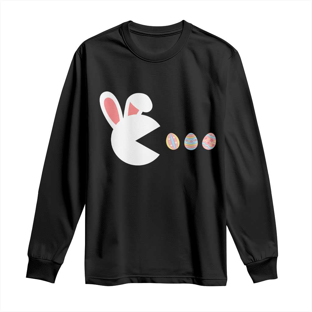 Funny Easter Long Sleeve Shirt Bunny Gamer Egg Hunter