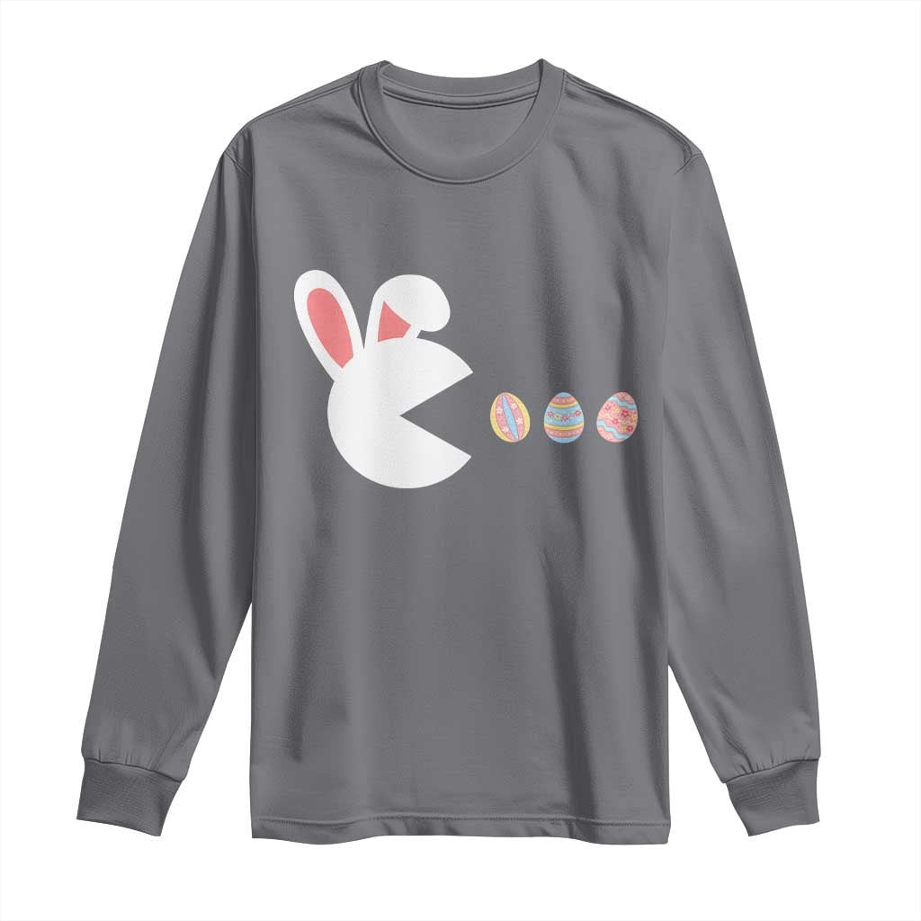 Funny Easter Long Sleeve Shirt Bunny Gamer Egg Hunter